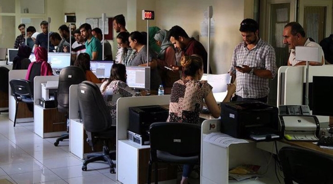 Türkiye'de her 6 çalışandan 1'i kamuda