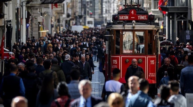 Türkiye nüfusu 1 milyon artarak 84 milyonu aştı