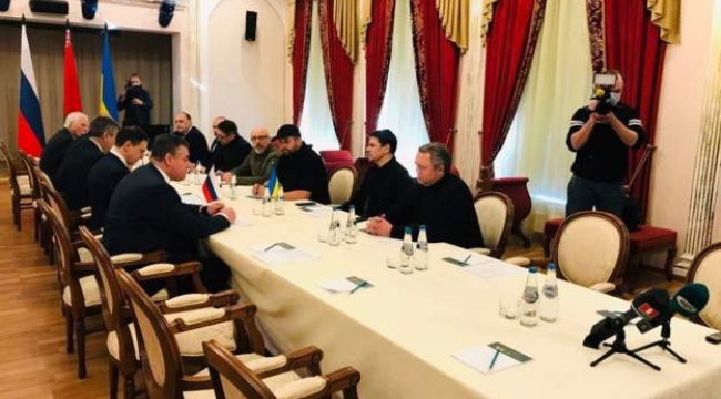 Belarus'ta Ukrayna-Rusya müzakereleri başladı
