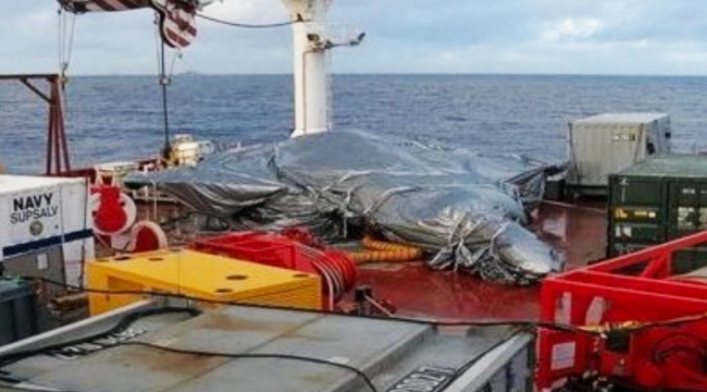 ABD, denize düşen F-35'in enkazını çıkardı