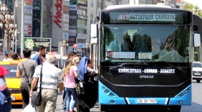 Ankara'da halk otobüsleri kontak kapatacak
