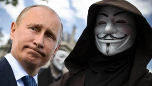 Anonymous'dan Putin'e: "Uyuduğun odadayız"