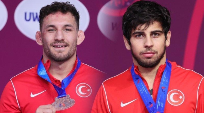 Avrupa Güreş Şampiyonası'ndan iki bronz geldi