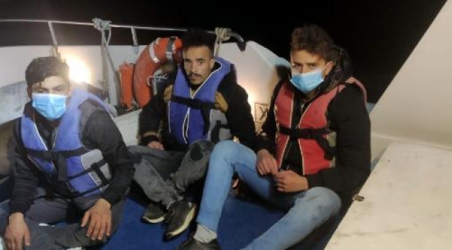 Bodrum'da 38 kaçak göçmen kurtarıldı