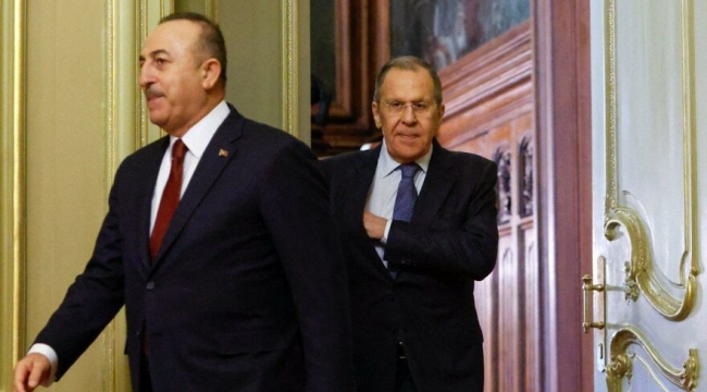 Çavuşoğlu, Lavrov ile Moskova'da bir araya geldi