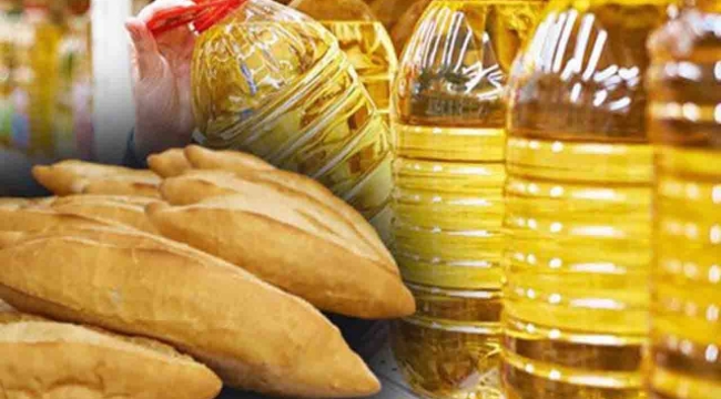 Ekmek ve ayçiçek yağı zamları kapıda