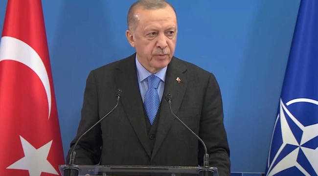 Erdoğan: "Gayretimiz, barış atmosferi oluşturmak"
