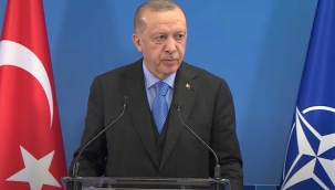 Erdoğan: "Gayretimiz, barış atmosferi oluşturmak"