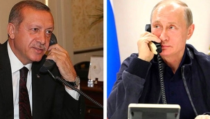 Erdoğan, Putin ile telefonda görüştü
