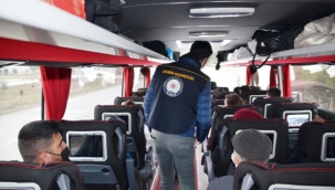 Huzur operasyonu: 1261 kaçak göçmen yakalandı