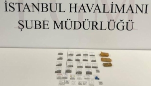 İstanbul Havalimanı'nda 467 gram kaçak pırlanta
