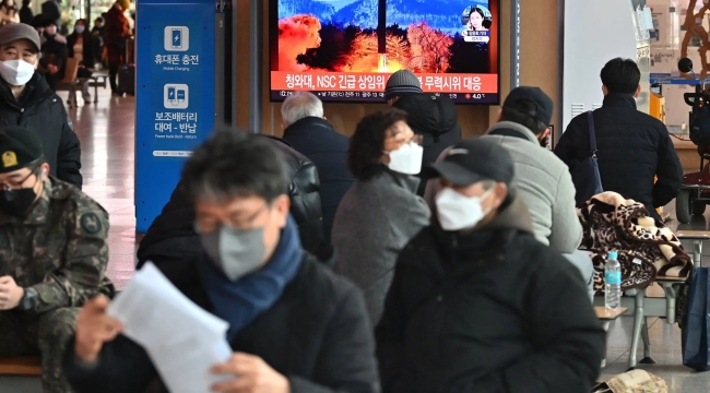 Kuzey Kore yine balistik füze fırlattı