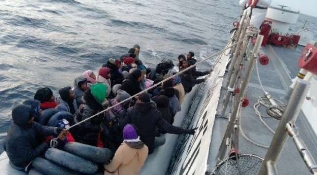 Muğla açıklarında 38 kaçak göçmen yakalandı