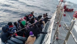 Muğla açıklarında 38 kaçak göçmen yakalandı