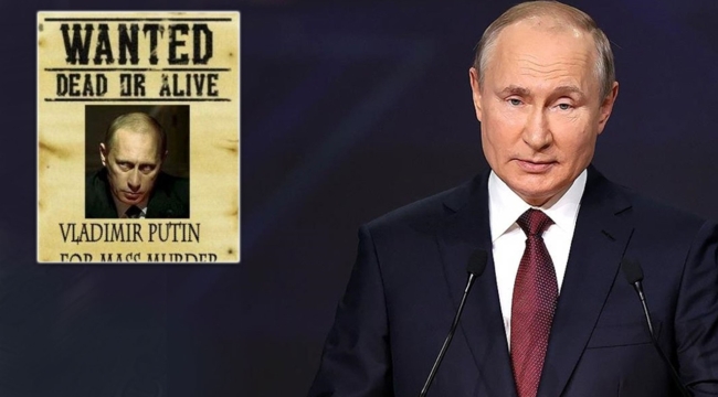 Putin'in başına 1 milyon dolar ödül...
