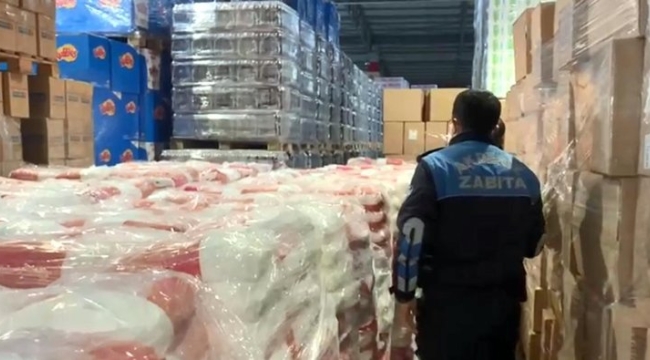 Mersin'de şeker stoğu yapan marketler denetledi 