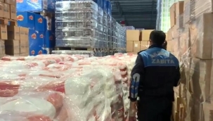 Mersin'de şeker stoğu yapan marketler denetledi 