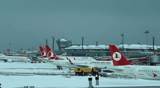 THY, kar yüzünden 180 seferini iptal etti