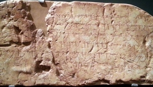 Türkiye, 2.700 yıllık yazıtı İsrail'e iade ediyor