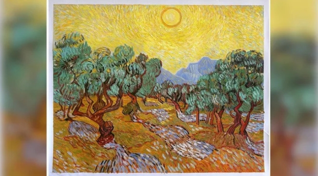 Olive Trees'te Van Gogh'un parmak izine rastlandı