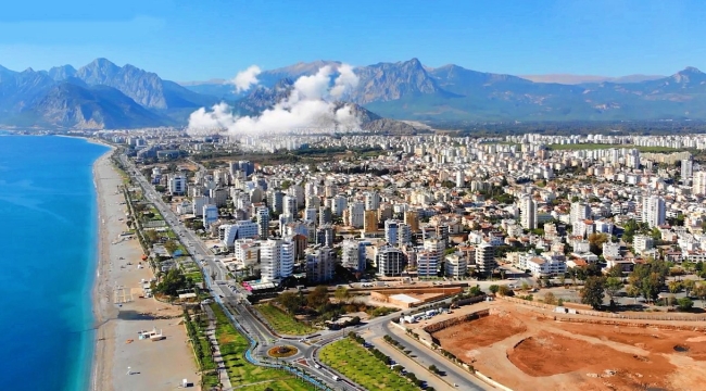 Yabancı sayısı artınca Antalya'da kiralar 3 kat arttı