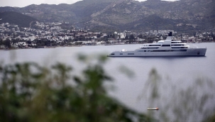 Abramovich'in yatı Yalıkavak'a demir attı