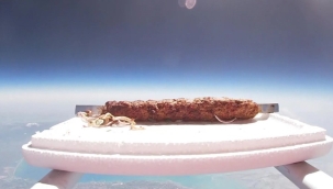 Adana'dan uzaya gönderilen kebap Hatay'a düştü