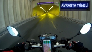 Avrasya Tüneli'nden motosikletler de geçebilecek