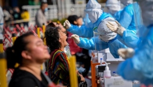 Şanghay'daki herkese kovid testi yapılacak