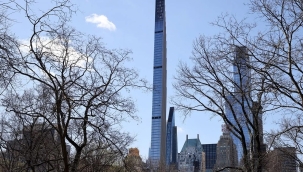 Dünyanın en ince gökdeleninin inşası tamamlandı