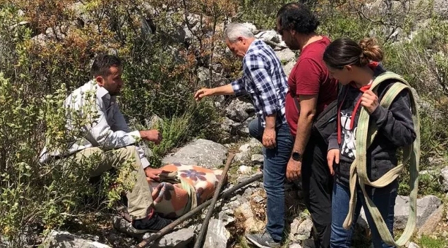 Fethiye'de iki bin yüz yıllık yazıt bulundu