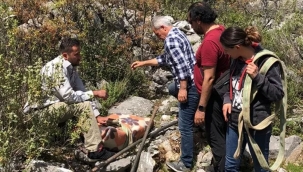 Fethiye'de iki bin yüz yıllık yazıt bulundu