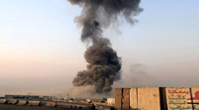 Irak-İran savaşından kalan füze patladı