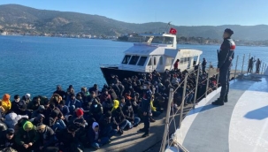 İzmir'de 168 kaçak göçmen yakalandı