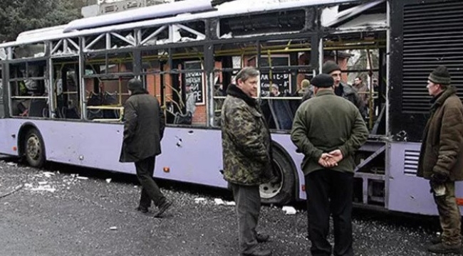 Rus ordusu sivilleri taşıyan otobüse ateş açtı