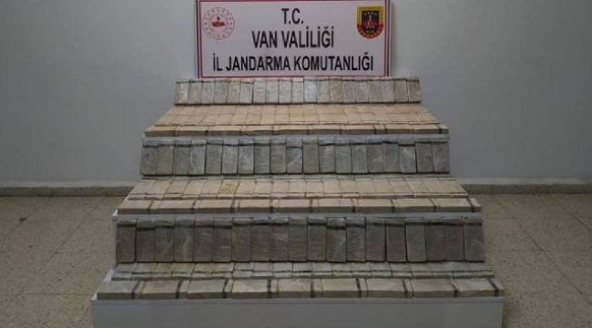 Van'da 102 kilogram eroin ele geçirildi