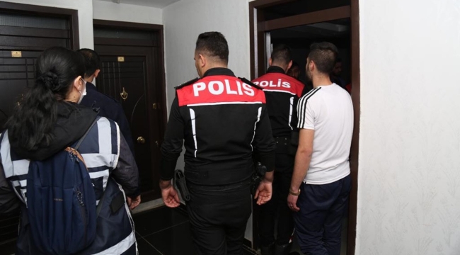 Günübirlik kiralanan evlerde denetim: 603 gözaltı