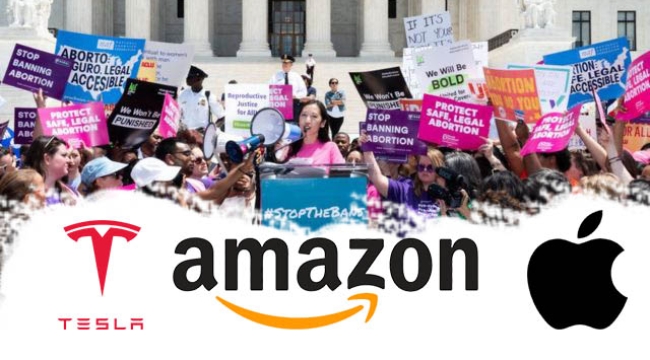 ABD'de şirketler "kürtaj" için harekete geçti