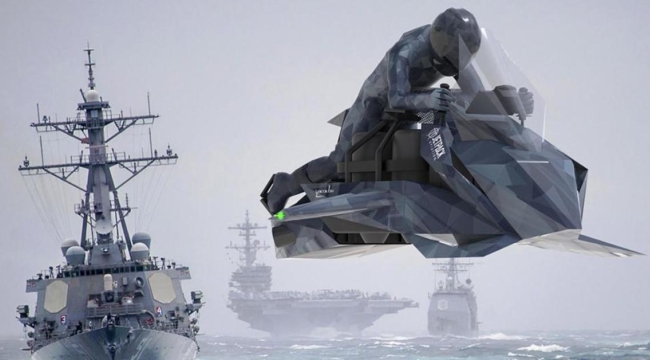 ABD'li şirket uçan motosiklet geliştiriyor