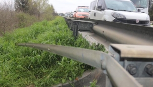 Adana'da otoyol bariyeri hırsızına suçüstü baskın