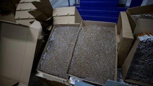 Bursa'da 50 milyon dolu makaron ele geçirildi