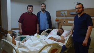 El parmağı kopan işçiye ayak parmağı dikildi