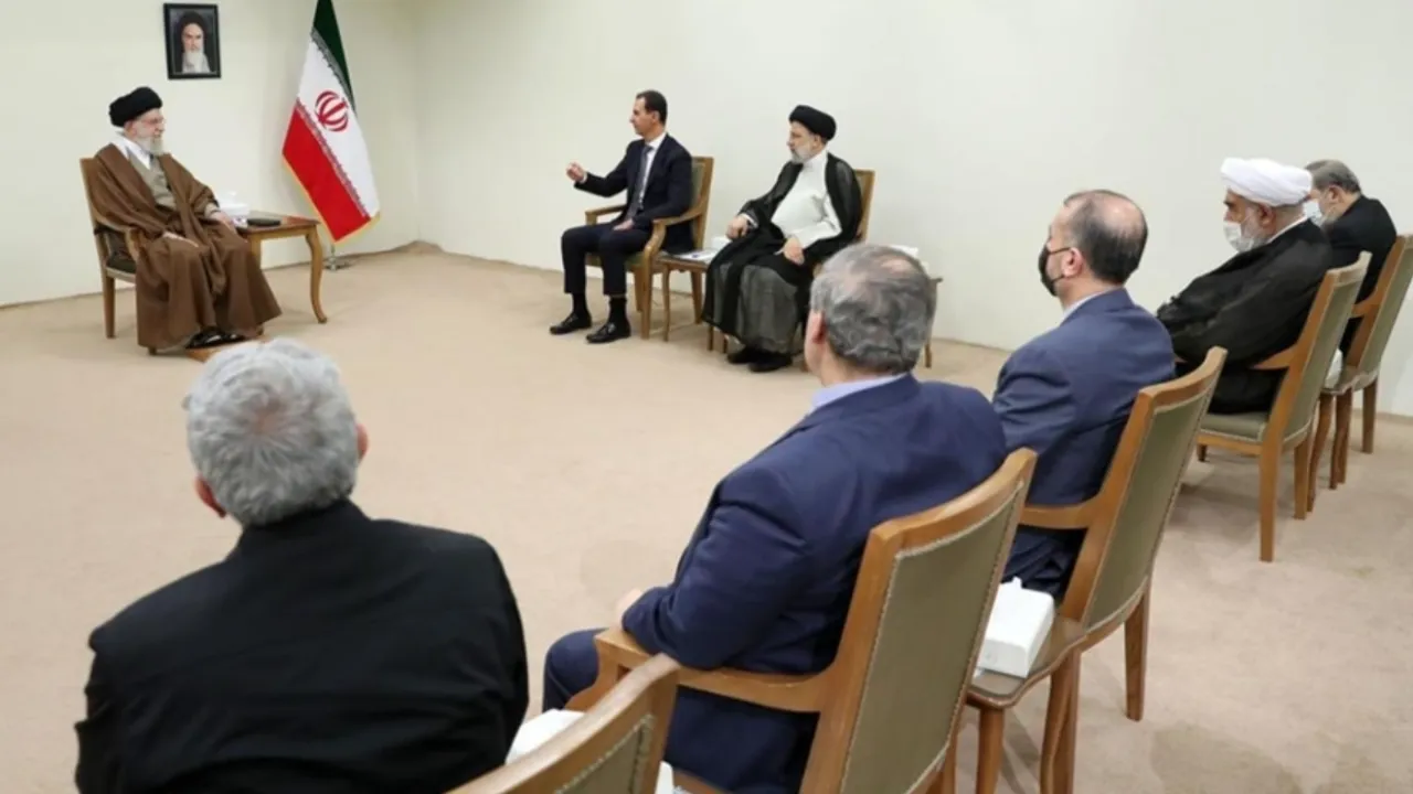 Esad ve Hamaney, Tahran'da bir araya geldi