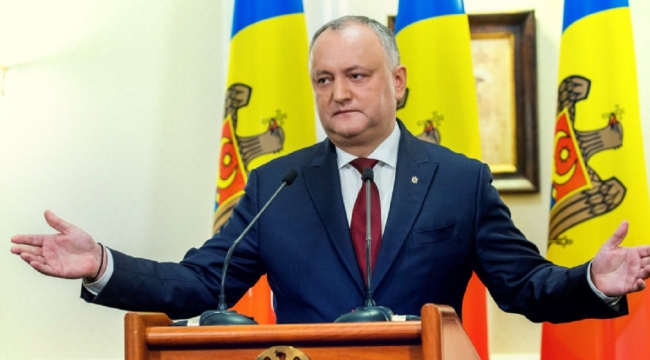 Eski Moldova Cumhurbaşkanı Dodon gözaltında