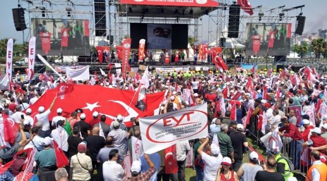 EYT, Maltepe'de miting düzenledi