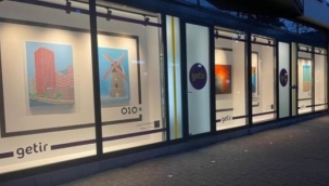 Getir, Rotterdam deposunu sanat galerisine çevirdi