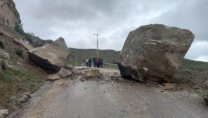 Ihlara Vadisi'nde toprak kayması gerçekleşti