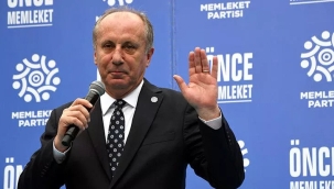 İnce: "Memleket Partisi olarak %7'yi geçiyoruz"