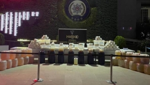 İstanbul'da 1️ ton 117 kg metamfetamin yakalandı