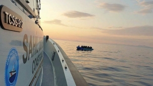 İzmir açıklarında 41 düzensiz göçmen yakalandı